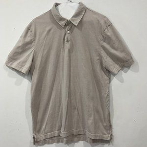 James Perse Sueded Jersey Polo